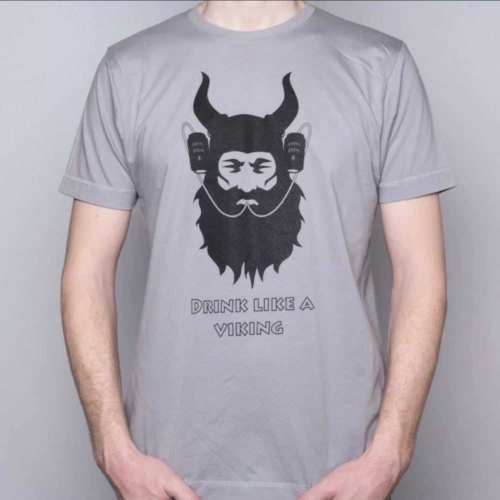 Drink Like A Viking T-Shirt from Iceland